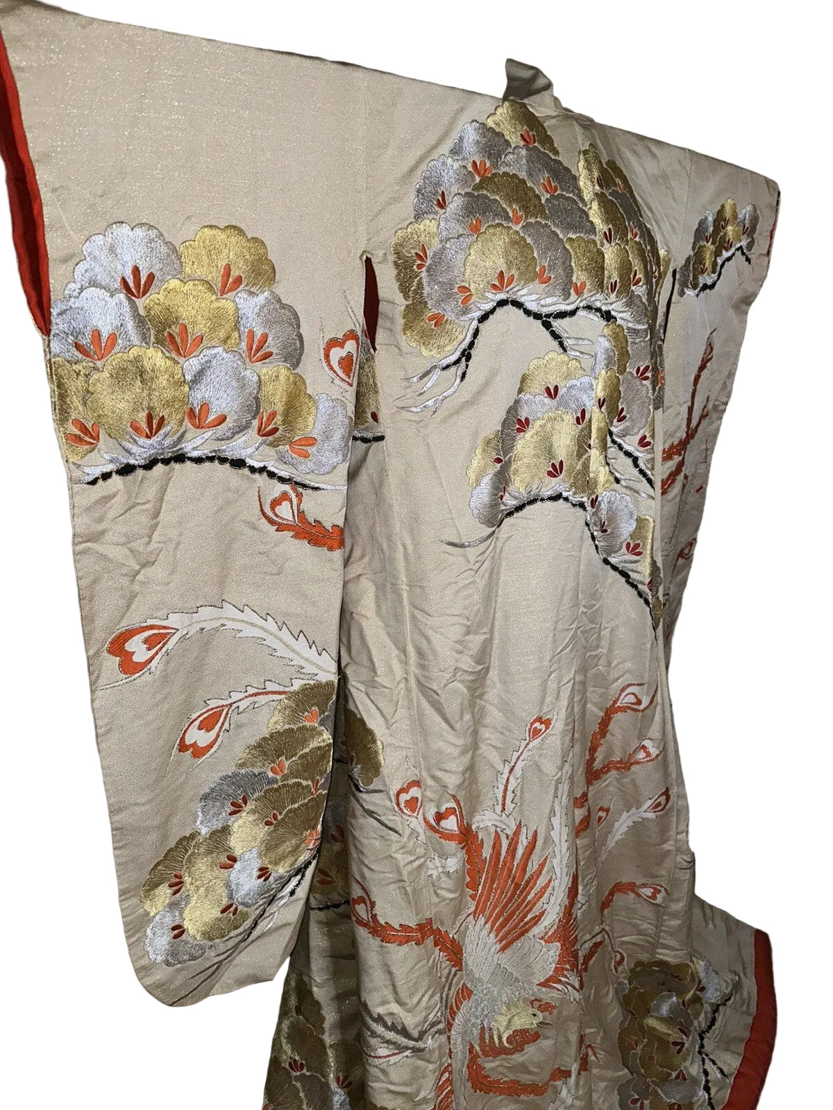 Vintage Pair Japanese Uchikate Wedding Kimonos | Work of Man
