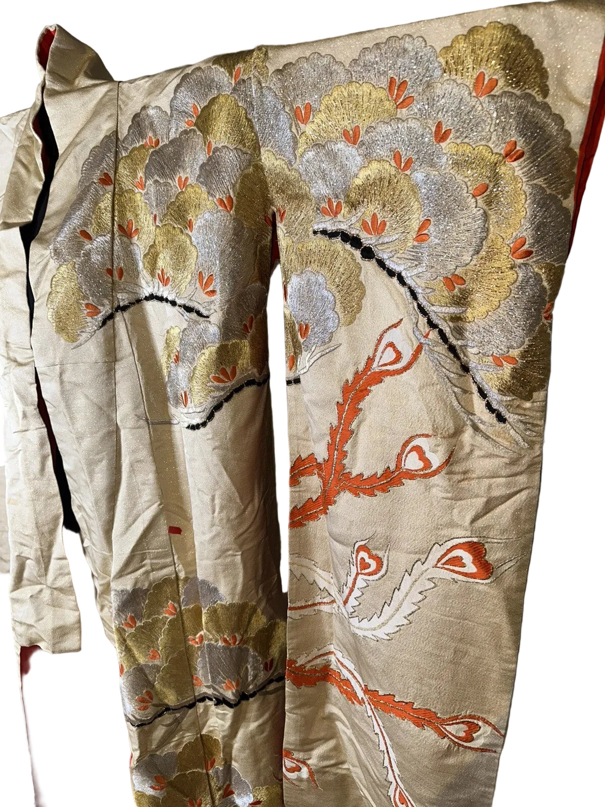 Vintage Pair Japanese Uchikate Wedding Kimonos | Work of Man
