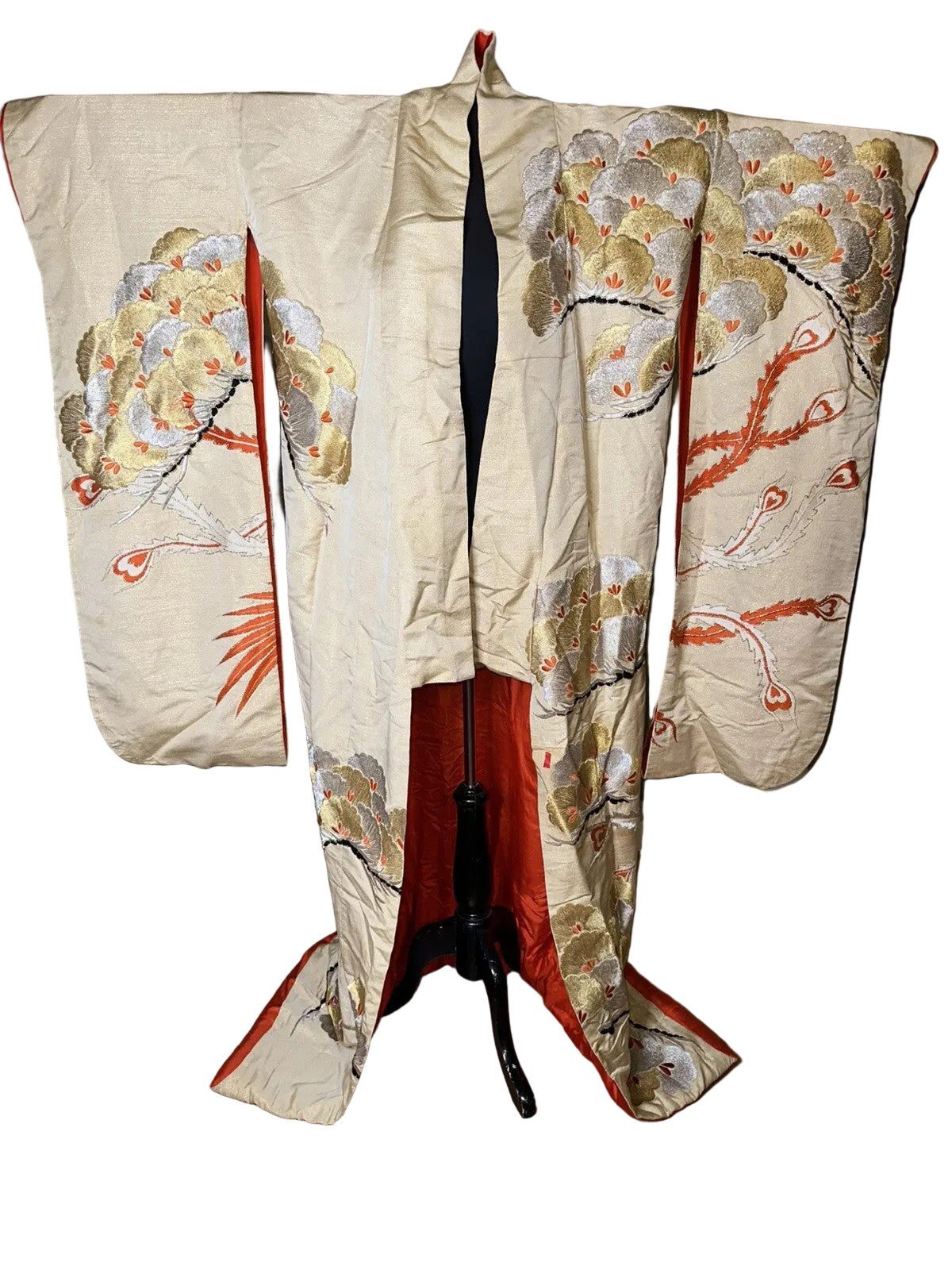 Vintage Pair Japanese Uchikate Wedding Kimonos | Work of Man