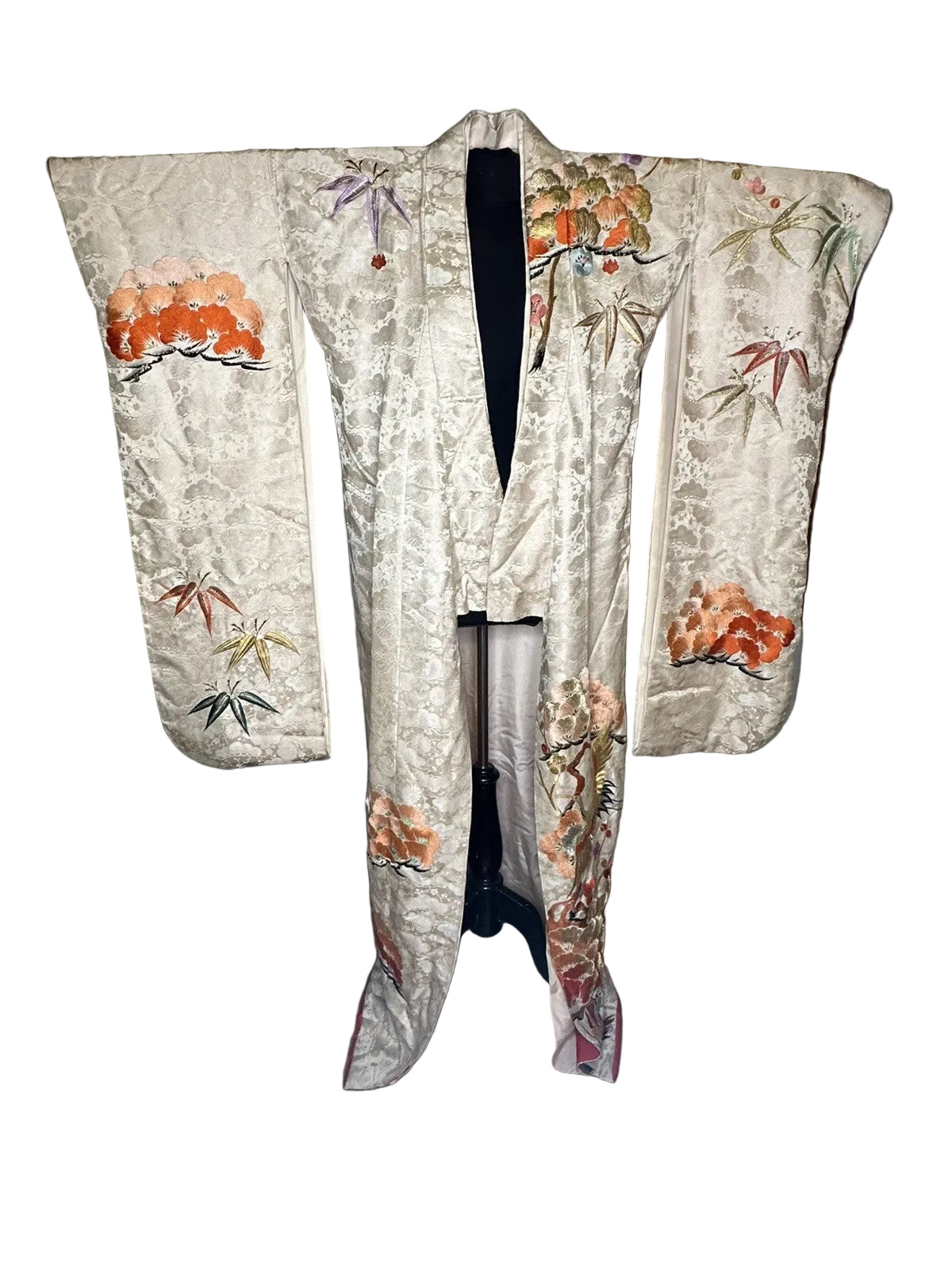 Vintage Pair Japanese Uchikate Wedding Kimonos | Work of Man