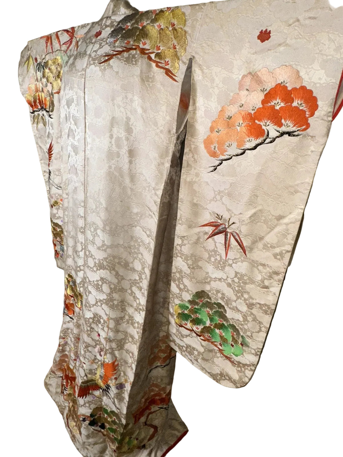 Vintage Pair Japanese Uchikate Wedding Kimonos | Work of Man