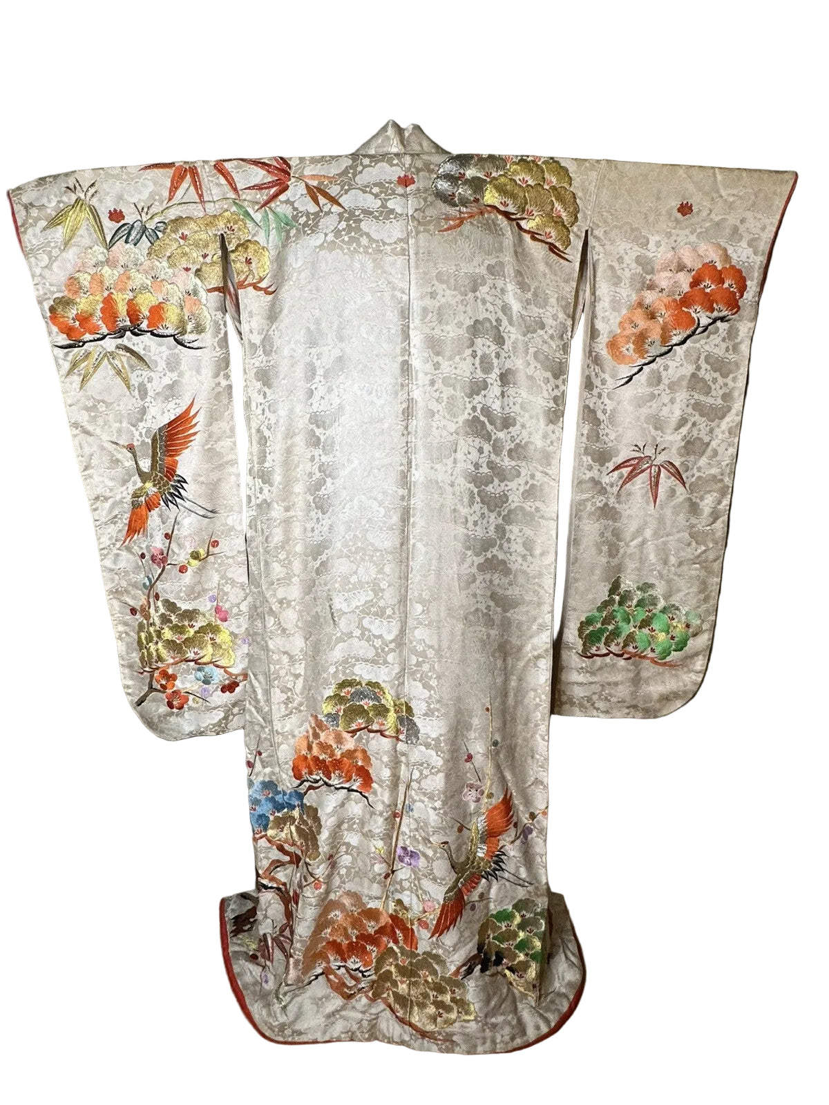 Vintage Pair Japanese Uchikate Wedding Kimonos | Work of Man