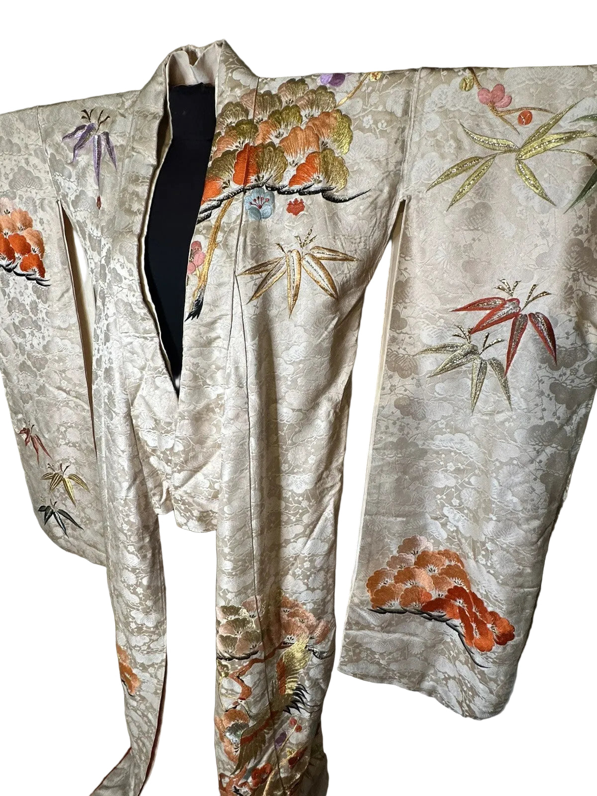 Vintage Pair Japanese Uchikate Wedding Kimonos | Work of Man