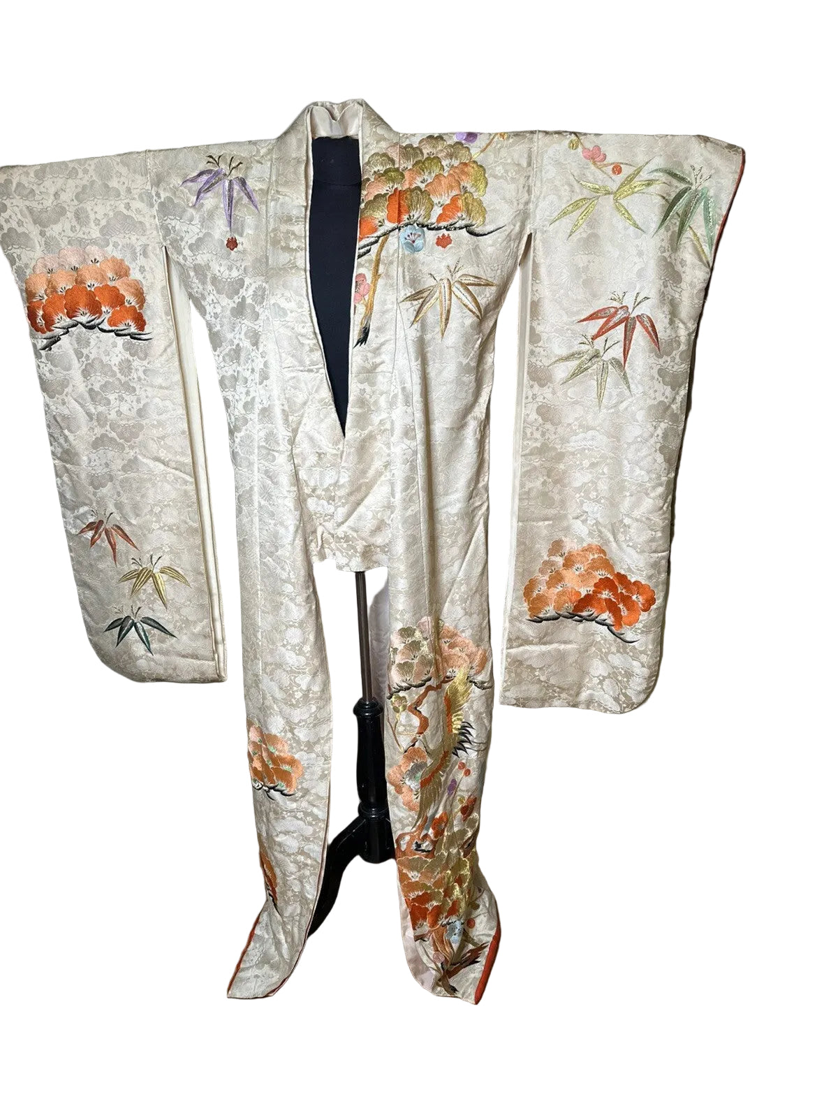 Vintage Pair Japanese Uchikate Wedding Kimonos | Work of Man