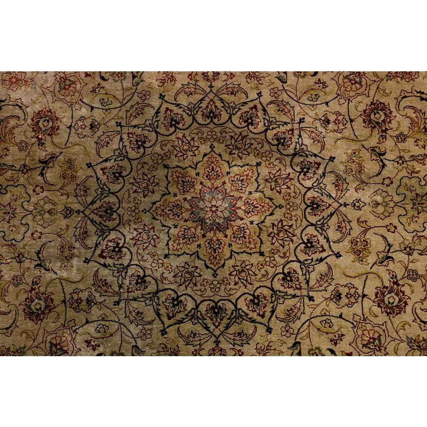 OR7-001: 20TH CENTURY TURKISH HEREKE SILK RUG