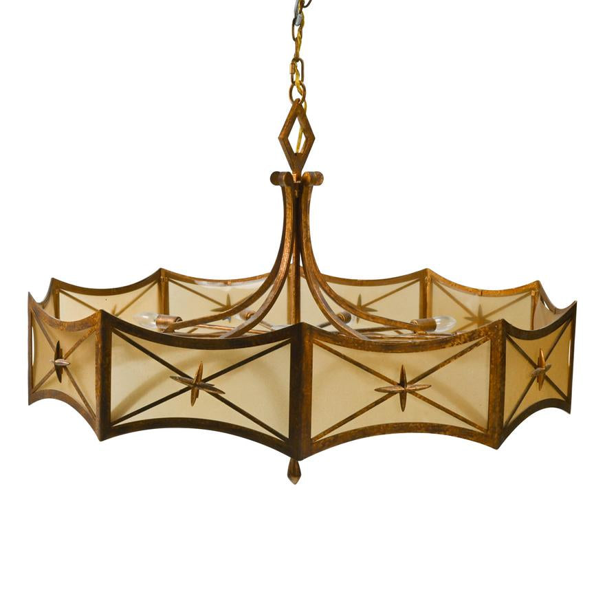 1940's Art Moderne  Chandeliers | Work of Man