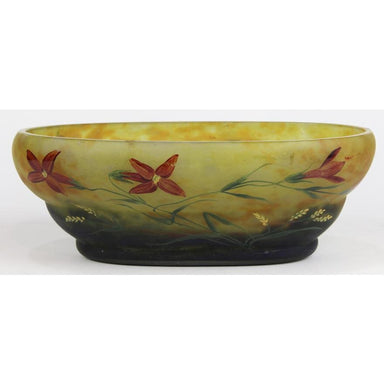 Antique MADO NANCY CAMEO GLASS BOWL | Work of Man