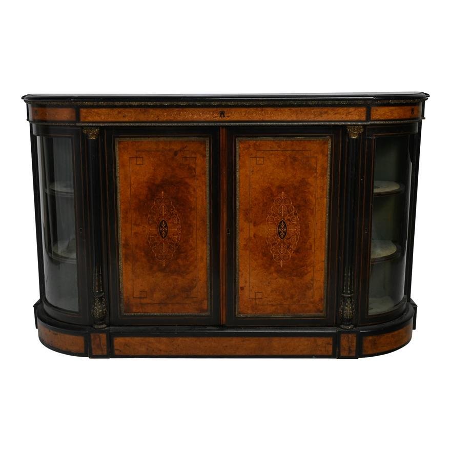 ANTIQUE  FRENCH NAPOLEON III CONSOLE CABINET | Work of Man

