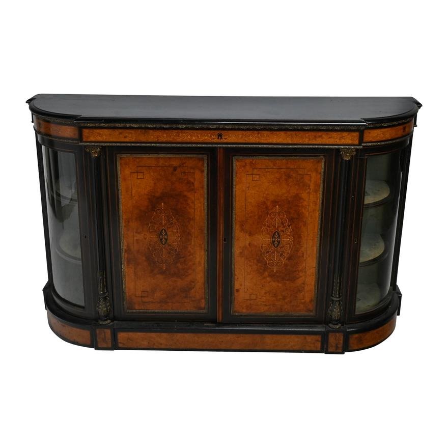 AF3-218: ANTIQUE EARLY 19TH CENTURY FRENCH NAPOLEON III CONSOLE CABINET