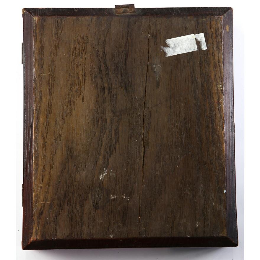 AW516: Russian School -  Mother And Child - Oil On board