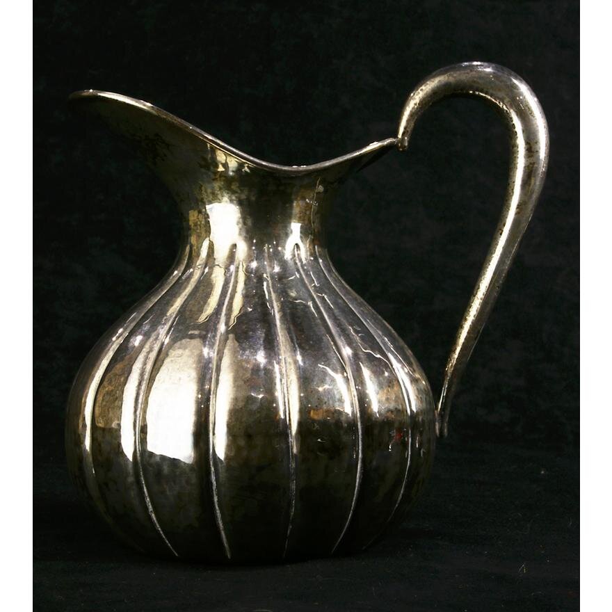 BAROQUE SILVER WATER PITCHER | Work of Man