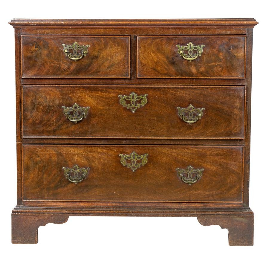 ANTIQUE AMERICAN WALNUT BACHELORS CHEST | Work of Man