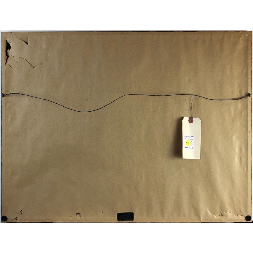 AW427: American School - Early 20th C Hawaiian Landscape - Oil on Board