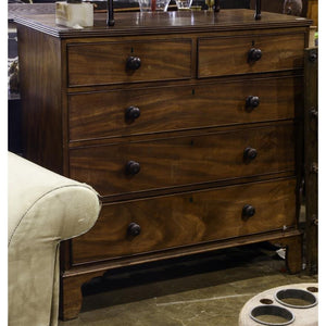 AF4-159: ANTIQUE LATE 18TH CENTURY ENGLISH GEORGIAN STYLE MAHOGANY CHEST