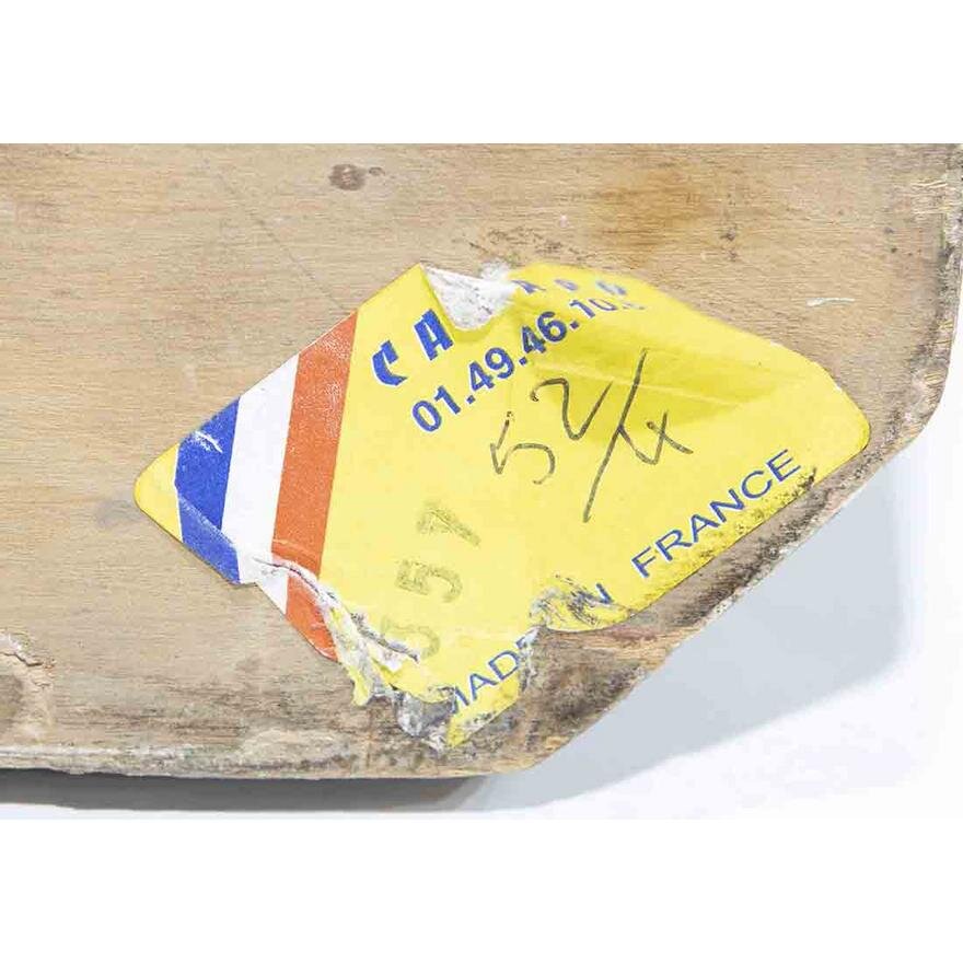 AA1-001: PAIR OF EARLY 20TH CENTURY CARVED AND POLYCHROME DECORATED CORINTHIAN CAPITALS