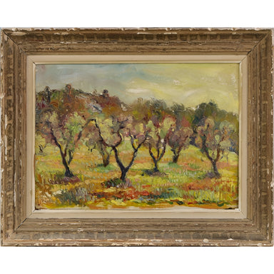 Follower of Vincent Van Gogh Olive Trees Near Aries Oil Painting | Work of Man
