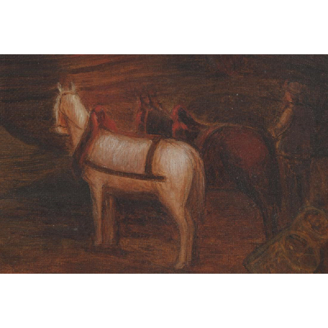 AW484: European School - Coastal Scene - Oil on Canvas