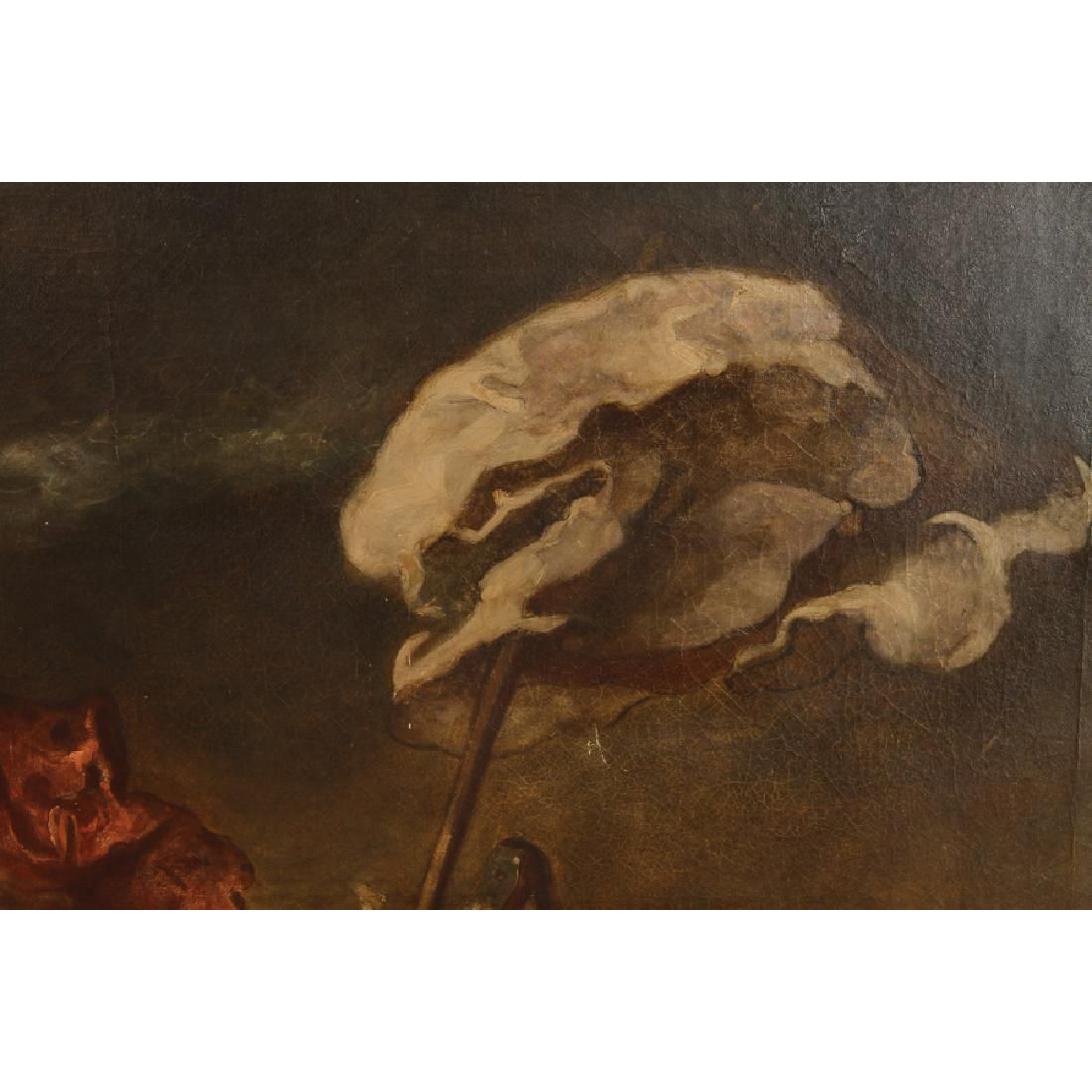 AW487: Mid 19th Century Recreation of William Etty's "The Storm" - Oil on Canvas