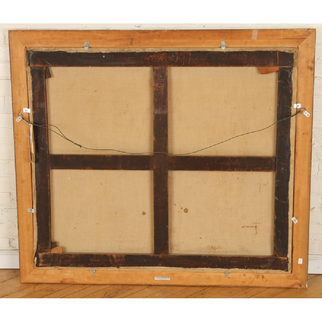 AW487: Mid 19th Century Recreation of William Etty's "The Storm" - Oil on Canvas