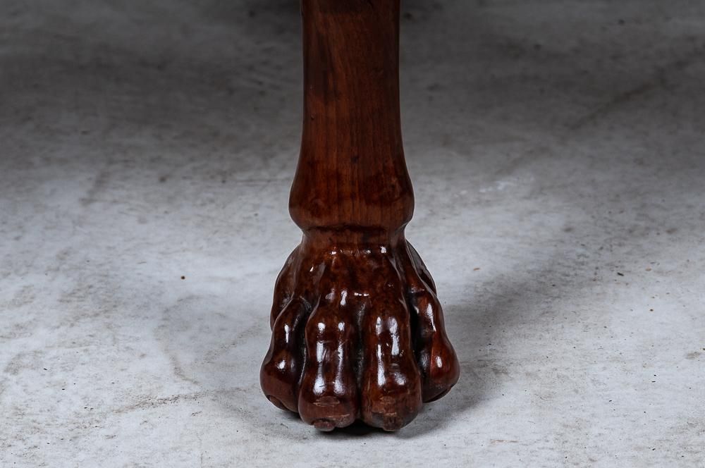 AF1-215: Antique Pair of French Empire Yew Wood Banquette Tables Designed by Jacob Freres Reduced in Height to Coffee Tables