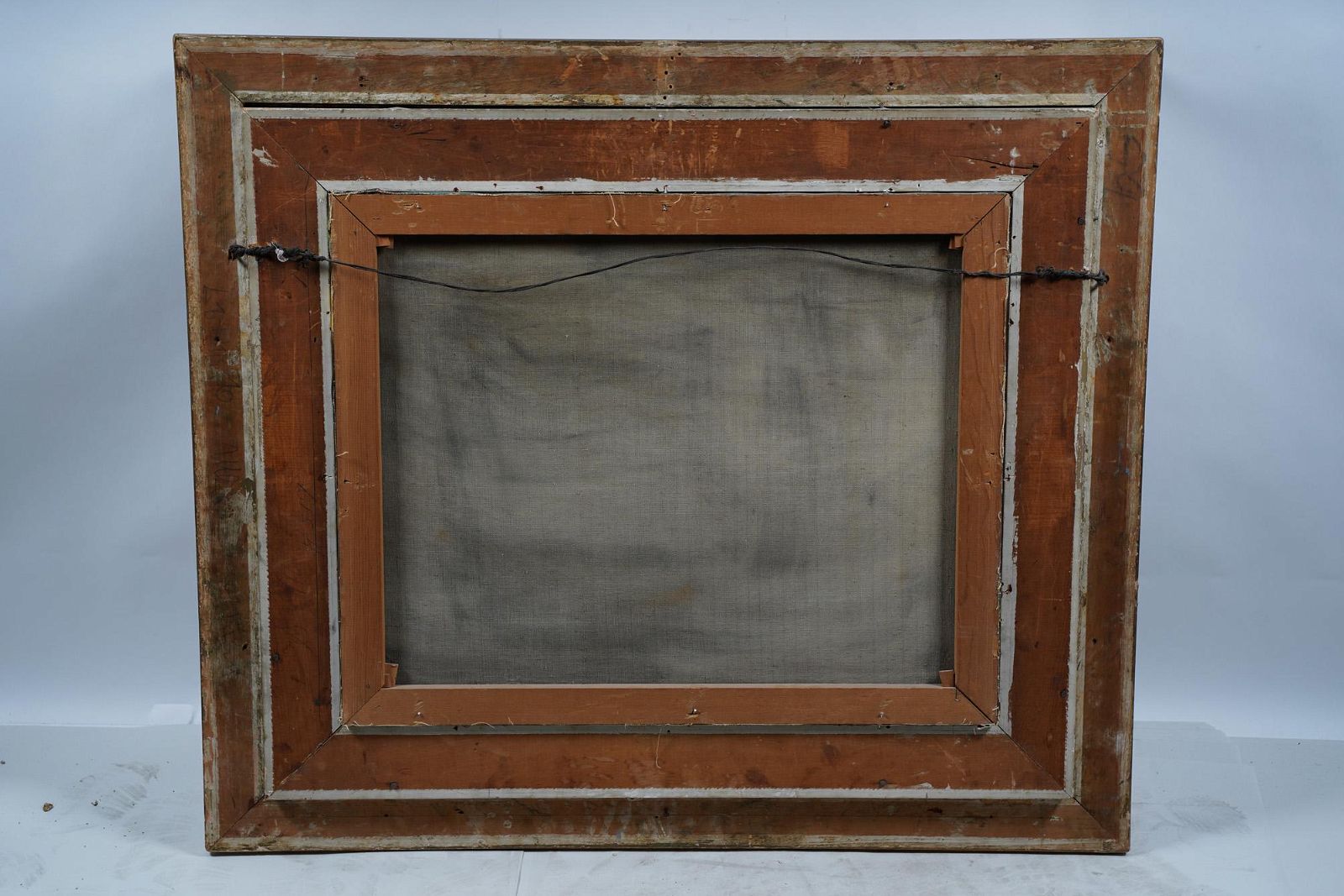 AW495: G. LUZATTO - LATE 19TH C ITALIAN LANDSCAPE WITH FIGURES - OIL ON CANVAS