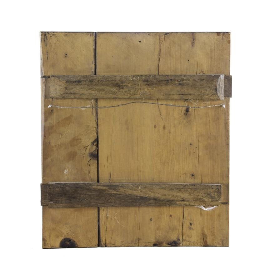 AW519: Russian School - The Crucifixion Of Jesus - Oil On board