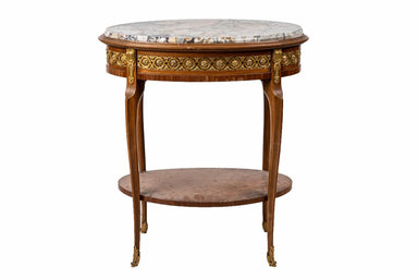 Antique Louis XV Transitional Walnut Gueridon | Work of Man