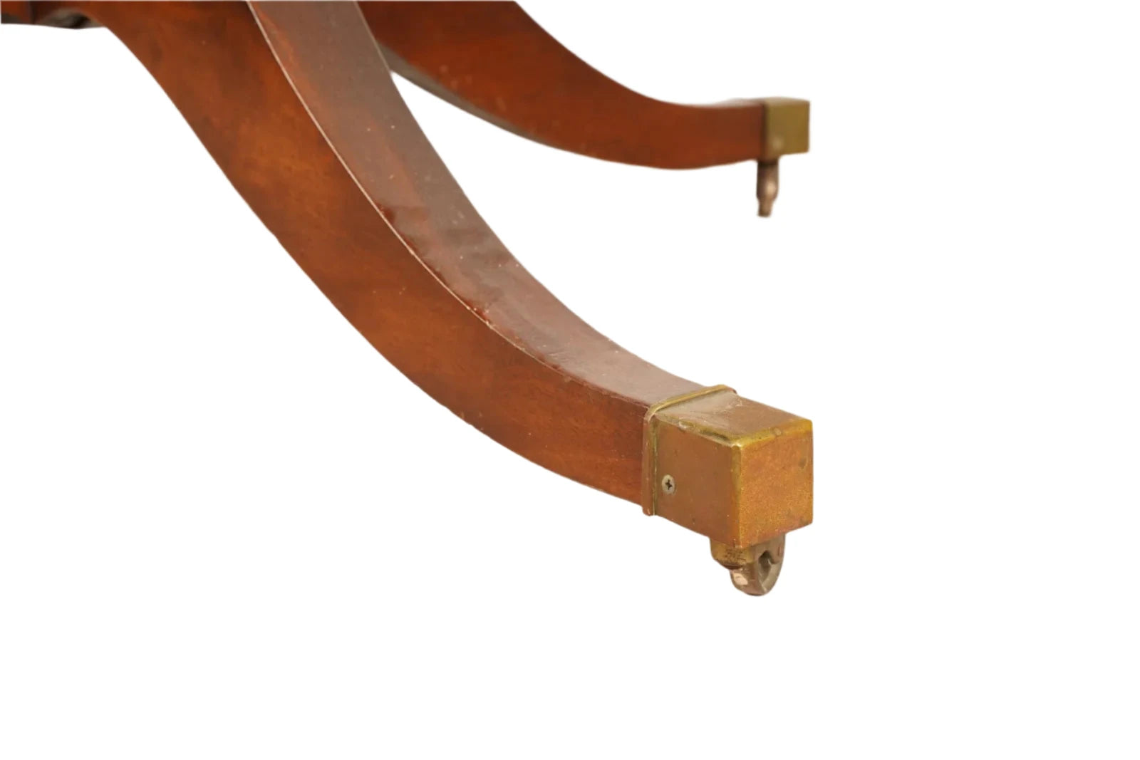 AF1-014:  ANTIQUE EARLY 20th CENTURY ENGLISH REGENCY STYLE MAHOGANY 60" DIAMETER DINING TABLE