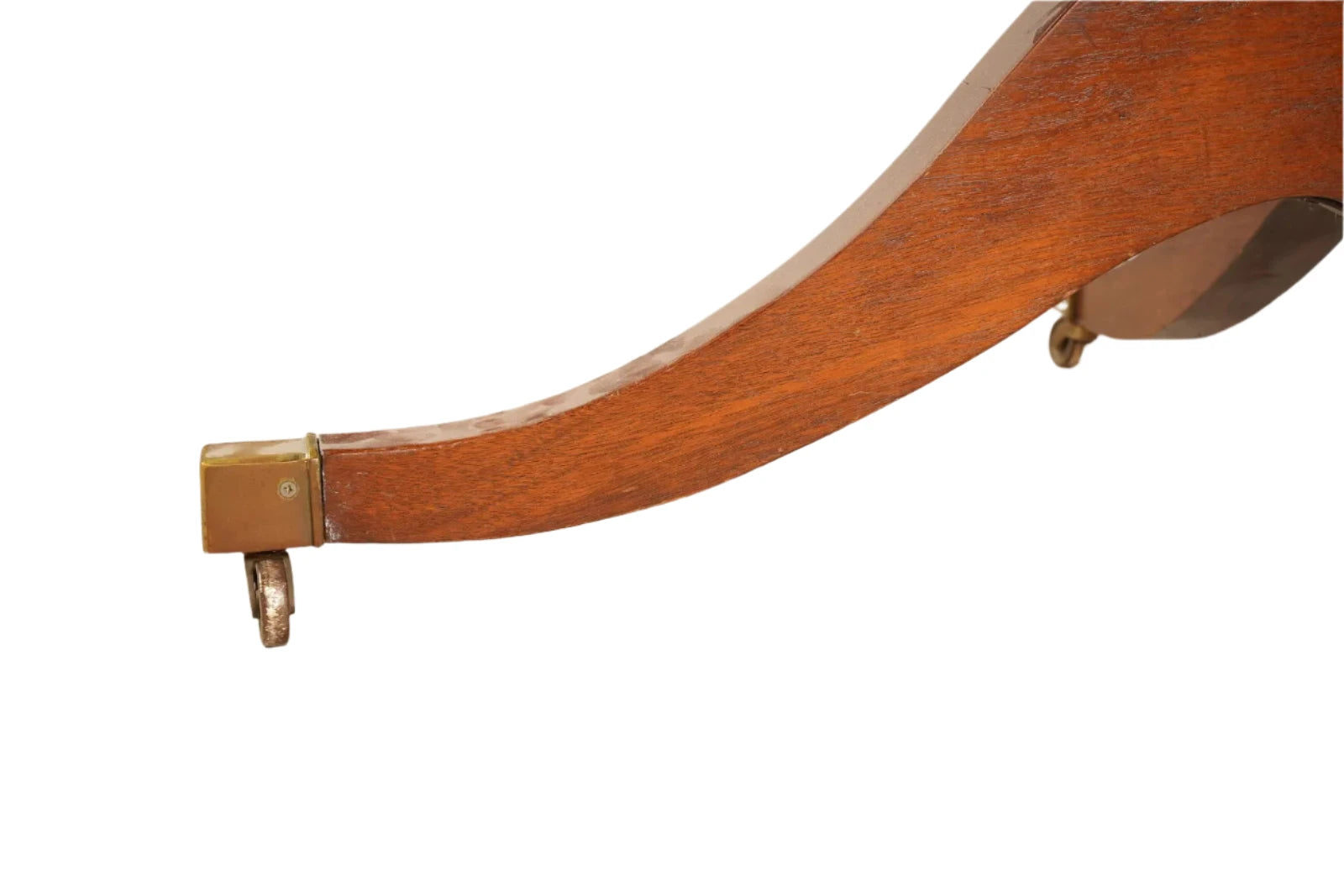 AF1-014:  ANTIQUE EARLY 20th CENTURY ENGLISH REGENCY STYLE MAHOGANY 60" DIAMETER DINING TABLE