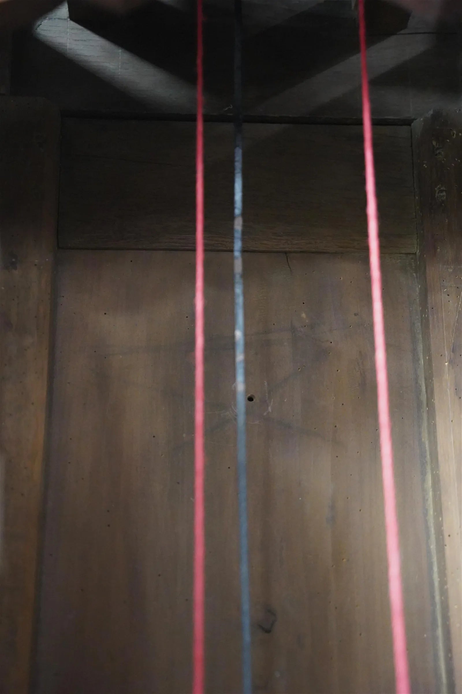 TK1-045: 18TH CENTURY FRENCH PROVINCIAL FRUITWOOD TALL CAS CLOCK