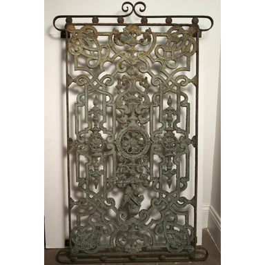 Antique Cast Iron Window Guard | Work of Man