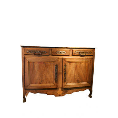 Antique Country French Walnut Buffet | Work of Man
