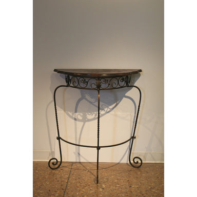 Antique Iron Console Table | Work of Man