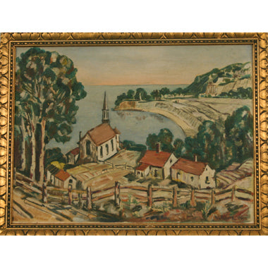 W. L. Hillock - Oil on Board Painting | Work of Man