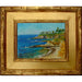 American School - California Coast - Oil on Board Painting | Work of Man