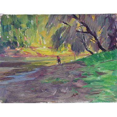 Moisey Lvovich Volshtein - Oil on Board Painting | Work of Man