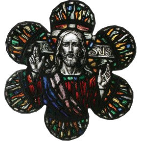 19th Century Religious Stained Glass Window | Work of Man
