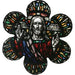 19th Century Religious Stained Glass Window | Work of Man