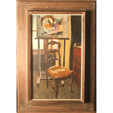 George Spiro - Chair - Oil on Board Painting | Work of Man