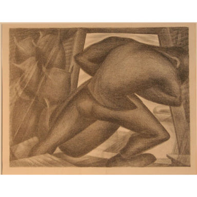 American School - Heavy Lifting - Lithograph | Work of Man