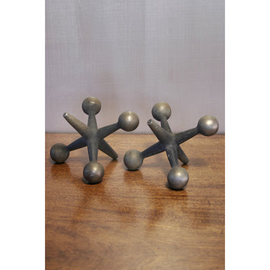 Antique Brass Jack Bookends | Work of Man