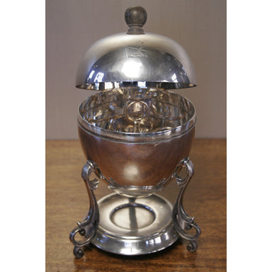 Antique  English Sheffield Silver Egg Coddle | Work of Man