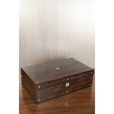 Antique Early English Mahogany Writing Desk | Work of Man