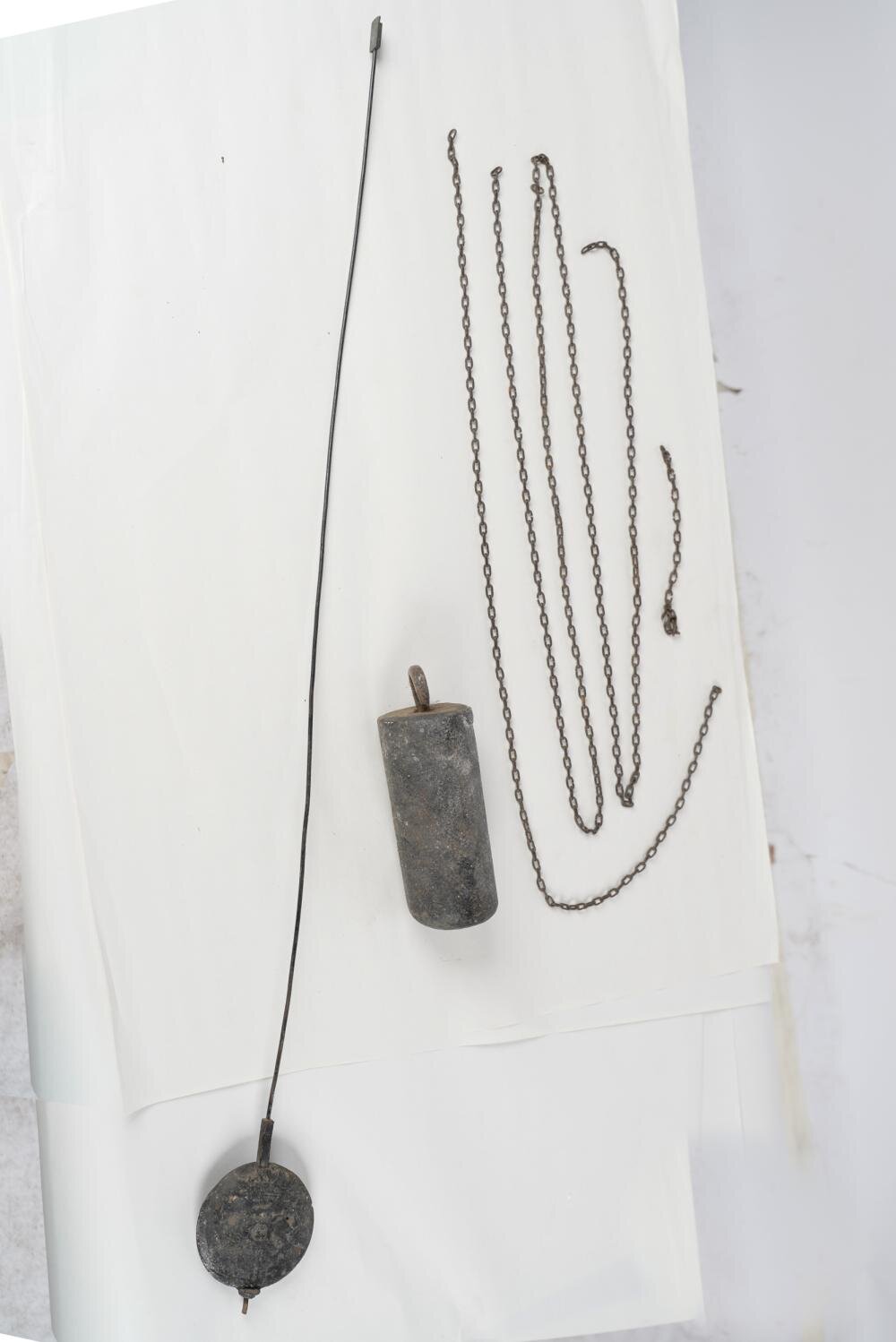 TK1-100: 17TH CENTURY ENGLISH JACOBEAN STYLE OAK TALL CASE CLOCK