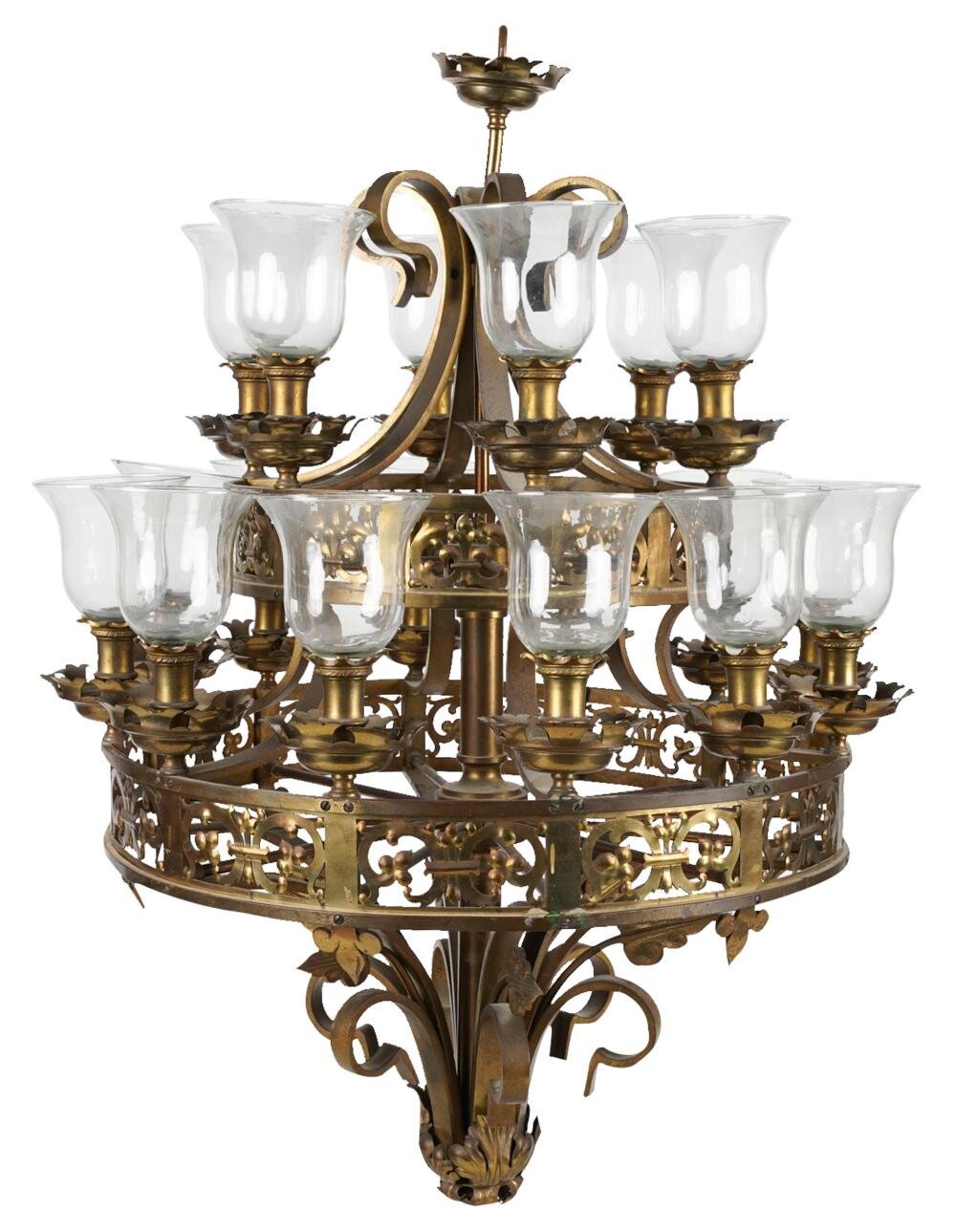 AL1-002: GOTHIC REVIVAL STYLE CHANDELIER