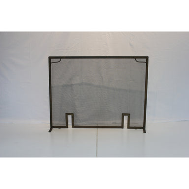 Antique Hand Wrought Iron Fire Screen | Work of Man