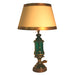 Mid 20th Century Emerald Green Glass Lamp | Work of Man