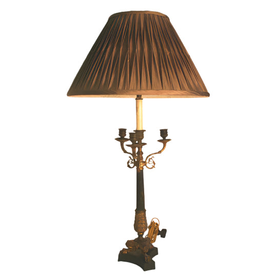 Antique Pair of Early 20th Century Lamps | Work of Man