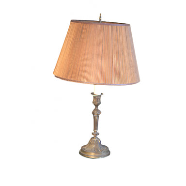 Antique Early 20th Century Candlestick Lamp | Work of Man