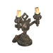 Antique Early 20th Century Bronze Lamp | Work of Man